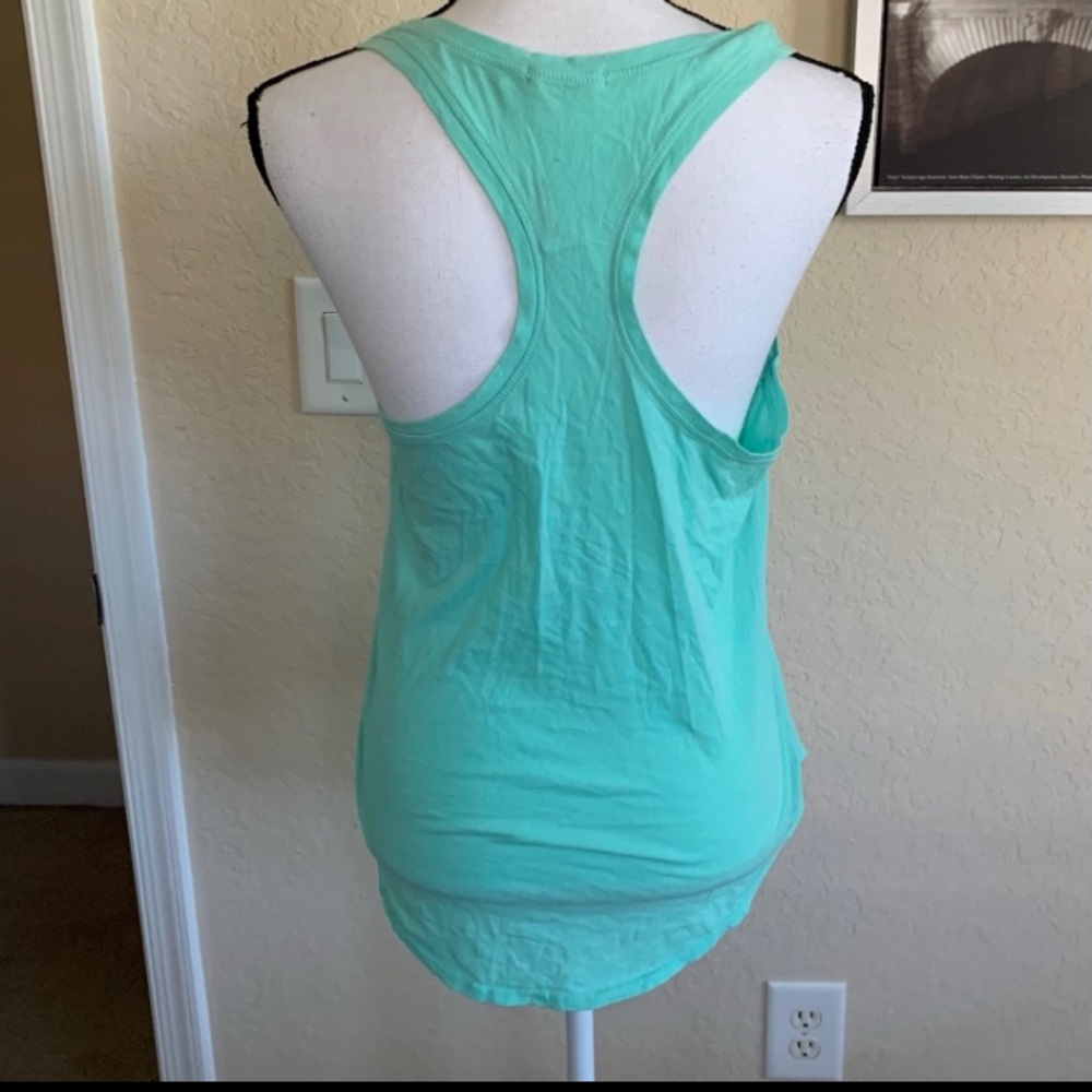 LAmade mint sleeveless razorback tank - Picture 3 of 5